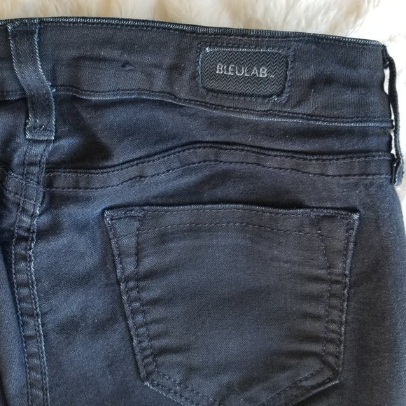 ✨HP✨ BLEULAB Detour Reversible Denim Leggings Size 25 Made In USA - Picture 12 of 16